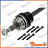 Demi-Arbre de Transmission MTM gauche pour VW | NPW-VW-097, 17-0207